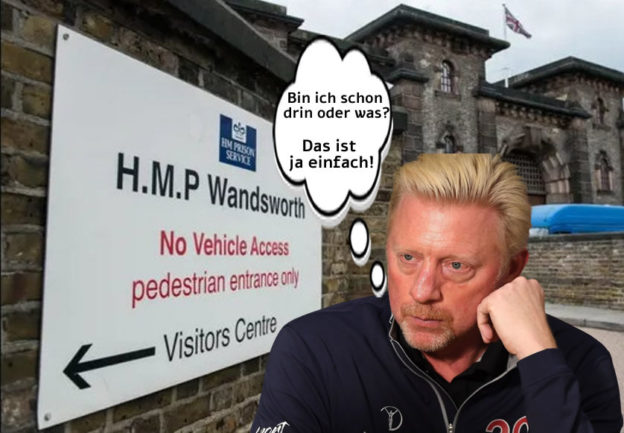 Boris Becker ist drin im Knast